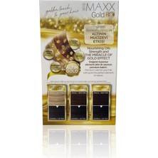 Khi-Zai Gold Serisi 24K Altın Parçacıklı Serum ile 1 Kutu 2 x 50 ml ve Geliştiriciler Saç Boyası (Yoğun Küllü Açık Kumral 8.11)