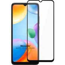 Khi-Zai Xiaomi Redmi 10C Seramik Matte Flexible Ekran Koruyucu Siyah [redmi 10C ile Uyumlu Ekran Koruyucu]