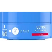 Khi-Zai Schwarzkopf Ultra Wax No.2 Parlak Görünüm Sağlayan Saç Şekillendirici Wax 75 ml