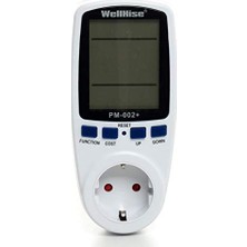 Die Grup Wellhise PM002+ Wattmetre Enerji Ölçer 16A 3680W