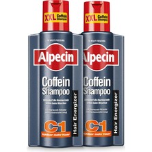 Khi-Zai Xxl Kafein Şampuanı C1, 2 x 375ML - Kalıtsal Saç Dökülmesine Karşı, Fifeless Daha Fazla Saç, Boğulmuş Saç Kökleri ve Saç Büyümesi Için
