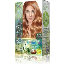 Khi-Zai Natural Beauty Amonyaksız Set Saç Boyası 8.73 Altın Karamel