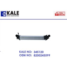 Turbo Radyatörü Renault Clio 2 Symbol 1-2 1,5dci K9K 570X84X50 Mm. Brazing 8200245599 345120 Kale