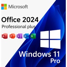 Windows 11 Pro Lisans Key + Microsoft Office 2026/2024 Pro Plus Key Windows 12 Geçiş Hakkı Uyumlu | Orijinal Lisans ile Kalıcı Etkinleştirme