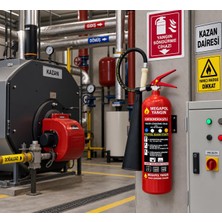 Megapol 5 kg Co2 Karbondioksit Yangın Söndürme Tüpleri, Yangın Tüpü, Yangın Söndürücü, Yangın Söndürme Cihazları