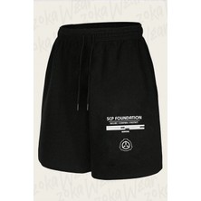 Zoka Wear Scp Foundation Secure Contain Protect Baskılı Şort Unisex