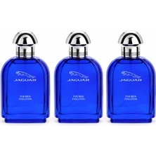 Jaguar For Men Evolution Edt Erkek Parfümü 3 x 100 ml