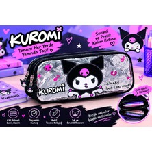 Dkdz Shop Kuromi Kalem Kutusu Çift Gözlü Lisanslı