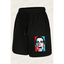 Zoka Wear American Psycho 2000 Movie Baskılı Şort Unisex