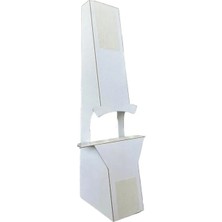 Tasarım Tabela Fotoblok Ayaklığı 68 cm Dayanıklı Karton Ayak Poster Ayaklığı 50 Adet