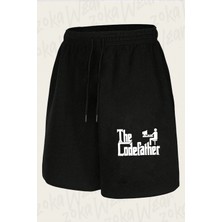 Zoka Wear The Codefather Godfather Bilgisayar Code Korsan Baskılı Şort Unisex