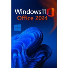 Windows 11 Pro Key + Microsoft Office 2024 Dijital Lisans – Süresiz Kullanım - 2026 Ürün Anahtarı