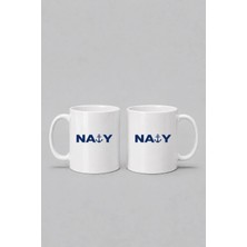Bahriyeli Collection  Anc Navy Baskılı Kupa Bardak