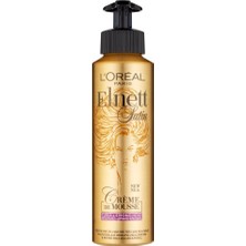 Paris Elnett Crème De Mousse Bukleler Için Güçlü Tutuş Saç Köpüğü, 200 Ml, Tekli Paket
