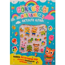 Yumurcak Yayınları Gökkuşağı Hayvanları Aktivite Kitabı