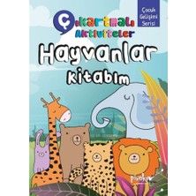 Pinokyo Yayınları Çıkartmalı Aktiviteler Hayvanlar Kitabım