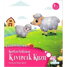 Semerkand Çocuk Yayınları Çiftlik Hikayeleri - Kurttan Saklanan Kıvırcık Kuzu