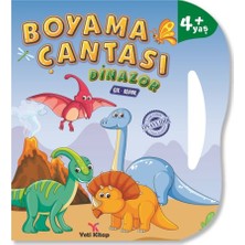 Yeti Kitap Boyama Çantası - Dinazor