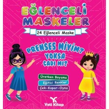 Yeti Kitap Eğlenceli Maskeler Prenses Miyim Yoksa Cadımı ?