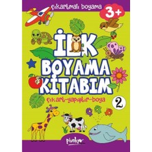 Pinokyo Yayınları Çıkartmalı Ilk Boyama Kitabım 3+ Yaş-2