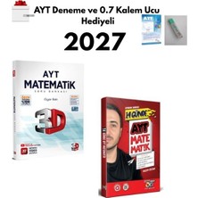 3D Yayınları Ayt Matematik ve Sıfırdan Sonsuza 14 Günde Ayt Matematik Soru Bankası + Doktrin Ayt Deneme ve Kalem Ucu Hediyeli