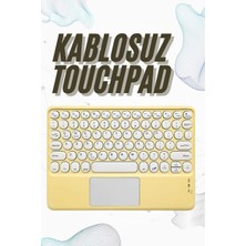 Poyraz Market Bluetooth Touchpad Klavye 10.9 Inch Kablosuz Wifi Q Klavye Slim