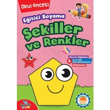 Sancak Çocuk Eğitici Boyama - Şekiller ve Renkler