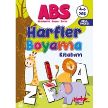 Pinokyo Yayınları Abs 4-6 Yaş Harfler Boyama Kitabım