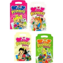 ÇocuQ Çıkartmalı Prenses Boyama (4 Kitap Takım)
