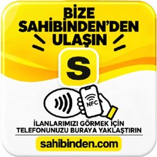 Ezbermatik Nfc Sahibinden Ilan Kartı 9x9 cm – Temassız Ilan Yönlendirme Kartı – Uv Baskılı Beyaz Pleksi – Çift Taraflı Bantlı