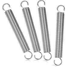 Ahes Çelik Çift Kancalı Uzatma Gergi Yayı 4X24MM - 4 Lü Paket