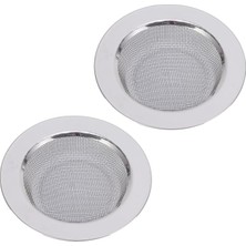 Ahes Kaliteli Metal Lavabo Süzgeci, 2 Adet