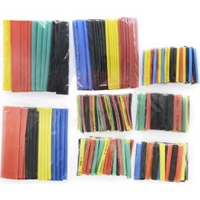 164 Adet Renkli Makaron Seti Daralan Makaron Kablo Koruyucu Kılıf Makaron Set 164 Parça