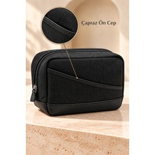 Boldy Kozmetik Çantası - Tıraş Çantası - Seyahat Çantası - Makyaj Çantası - Traş Çantası - El Çantası - Kişisel Bakım Çantası - Handbag - Toiletry