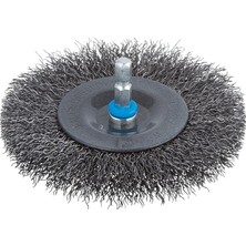 Tel Fırça Ø 100 x 10 Mm, Altı Kenar Şaft (6,35 Mm), 2102000