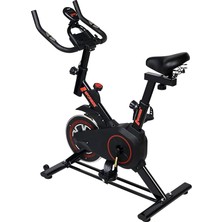 Exercise Bike - Dijital Ekran Göstergeli Sessiz Çalışan Ev Tipi Dikey Egzersiz Bisikleti Max 136 kg