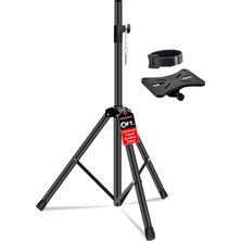 5 Core Hoparlör Standı Ağır Hizmet Tipi Tripod W/teleskop Yükseklik Ayarı 48 Inç Evrensel Montaj 35MM Uyumlu Ekleme Topuzu Stil Kilidi Sahne Stüdyo Ku