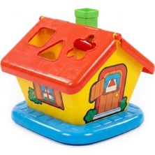 Tıfıl Toys Bahçeli Ev 6 Parça Bul-Tak Oyuncak, Şekil Öğrenme ve Koordinasyon Geliştirici Eğitici Oyuncak