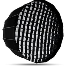 Gdx QPG70 Parabolik Softbox 70CM Hızlı Kurulum Gridli Bowens Mount Video Işık Şekillendirici
