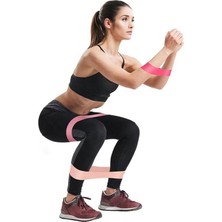Lü Set Farklı Dirençte Squat Bandı Hafif Orta Sert Latex Pilates Aerobik Çalışma Lastiği