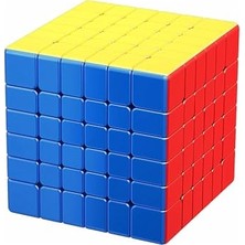 Ceylan Adam Moyu Meilong 6m Hızlı Küp 6x6 Yapıştırıcısız Manyetik; Meilong 6m V2 Hızlı Küp 6X6X6 Manyetik Sihirli Küp, 144 Mıknatıs, 61 mm En Son Sürüm