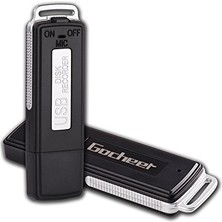 Ceylan Adam 8 GB Dijital Ses Kayıt Cihazı, Şarj Edilebilir USB Flash Drive, Mini Taşınabilir Kayıt Kalemi
