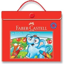 Karton Çantalı Pastel Boya 24'lü