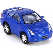 Ceylan Adam 10 Cm. Çek Bırak Mavi Toyota Celica Diecast Araba