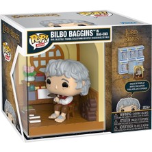 Funko Pop! Nooks: Yüzüklerin Efendisi - Bilbo​ Baggins In Bag-End - Koleksiyon Vinil Vigure - Hediye