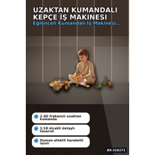 La Boom Uzaktan Kumandalı Kepçe Iş Makinesi 1:18 Ölçek 9 Kanal Alaşımlı Oyuncak BX-316271