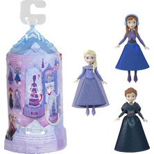 Disney Karlar Ülkesi Sürpriz Küçük Bebek ve Mini Kale Oyun Setleri, Dönerek Ortaya Çıkan Sürpriz Bebek, Filmlerden Ilham Alan Buz Kalesi Sürprizi (Stiller Çeşitlilik Gösterebilir), JCR85