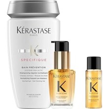 Ceylan Adam Elixir Ultime ve Specifique Bain Prevention Dökülme Karşıtı Saç Bakım Seti, 250 ml + 30 ml