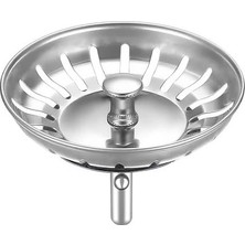 Ceylan Adam Paslanmaz Çelik Evye Mutfak Lavabo Gider Süzgeci Lavabo Tıpası