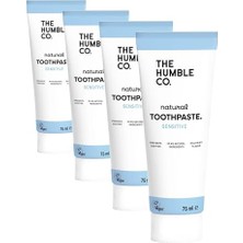 Ceylan Adam Toothpaste Adult Sensitive 75 ml Hassas Dişler Için Diş Macunu 75 Ml, Hassas Dişler Için Özel Olarak Tasarlanmış Diş Macunu - Diş Minesini Yatıştırır, Korur ve Güçlendirir (4 Paketi)